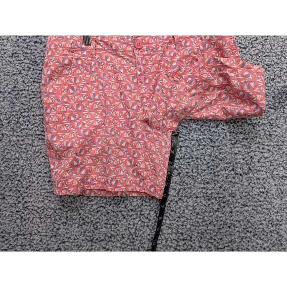 Columbia Super Bonehead PFG Shorts Size 8 Sailboat Nautical Travel Vacation Pink - Picture 11 of 13